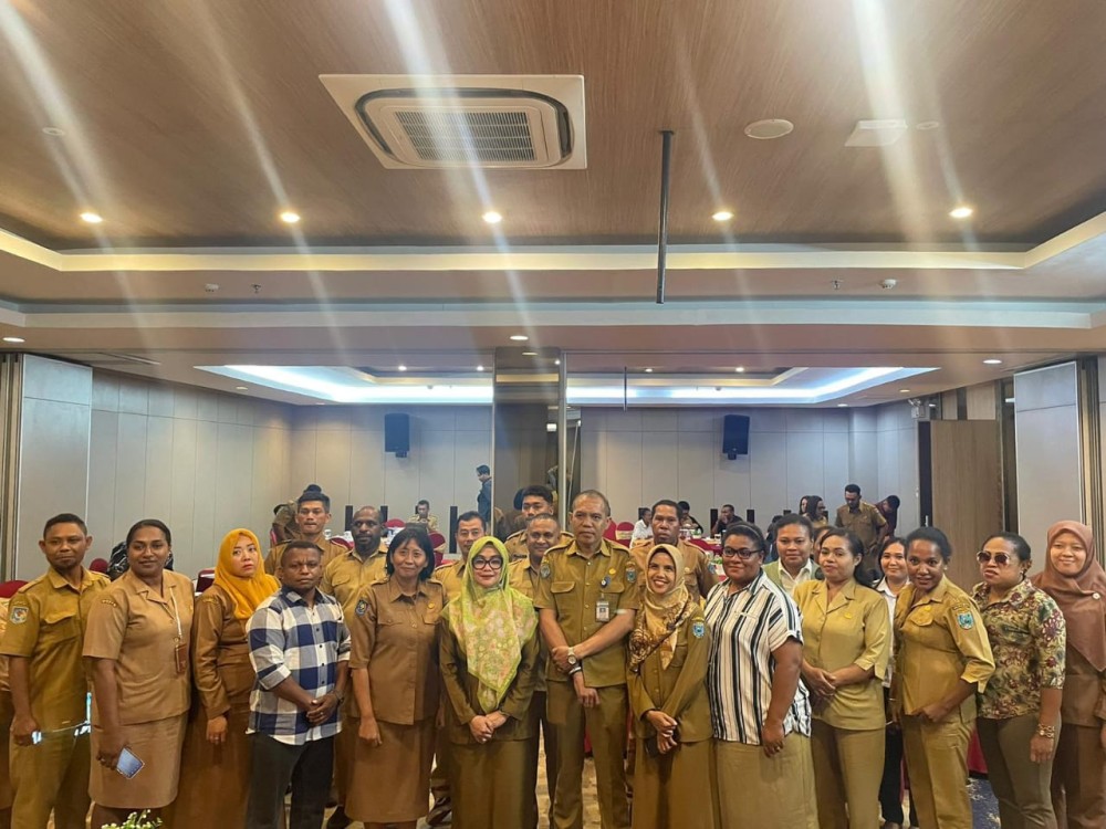 Kegiatan Rapat FGD Penyusunan Managemen Tatakelola SPBE.Manokwari,14 Mei 2024