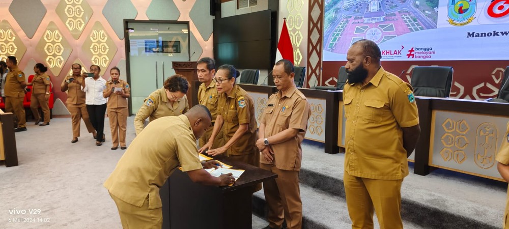 Penandatangan Pakta Integritas-Manokwari-Manokwari,06 Mei 2024